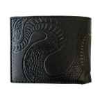 Ed Hardy Embossed Snake Flip Wallet