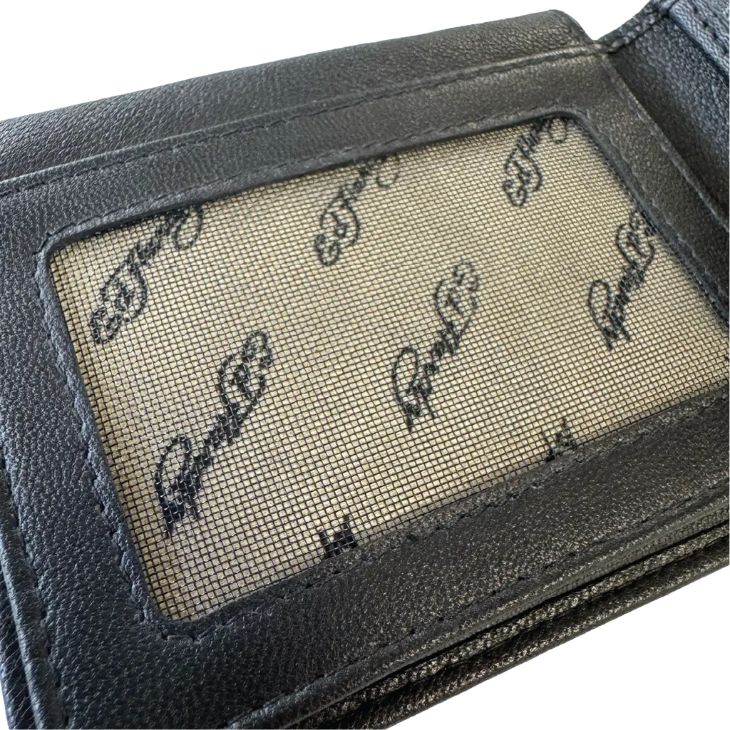Ed Hardy Embossed Snake Flip Wallet