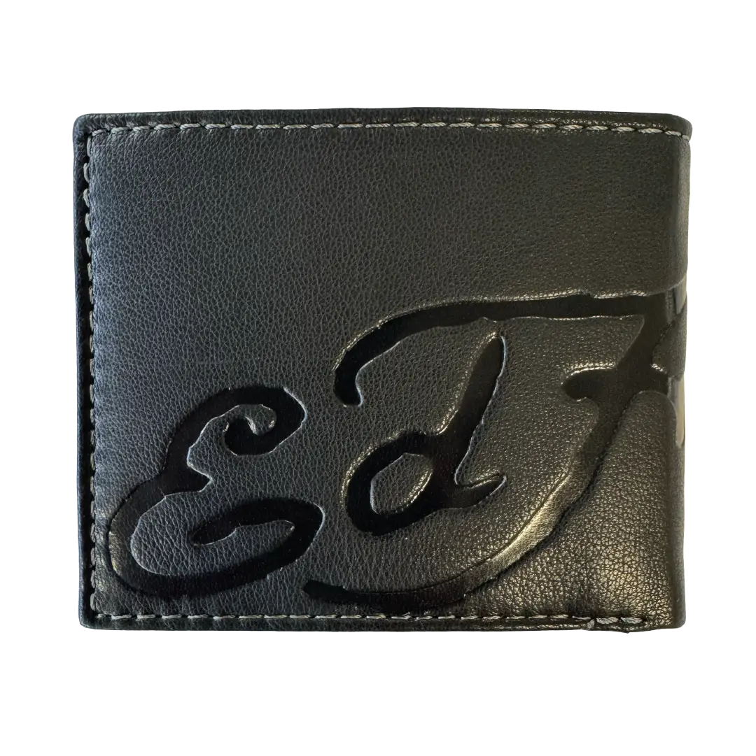 Ed Hardy Embossed Signature Bifold Wallet