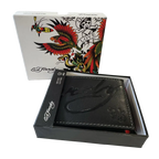 Ed Hardy Embossed Signature Bifold Wallet