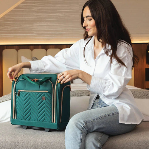 Biella 35cm Black Extra Small Suitcase - Bags For All
