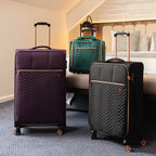 Biella 35cm Black Extra Small Suitcase - Bags For All