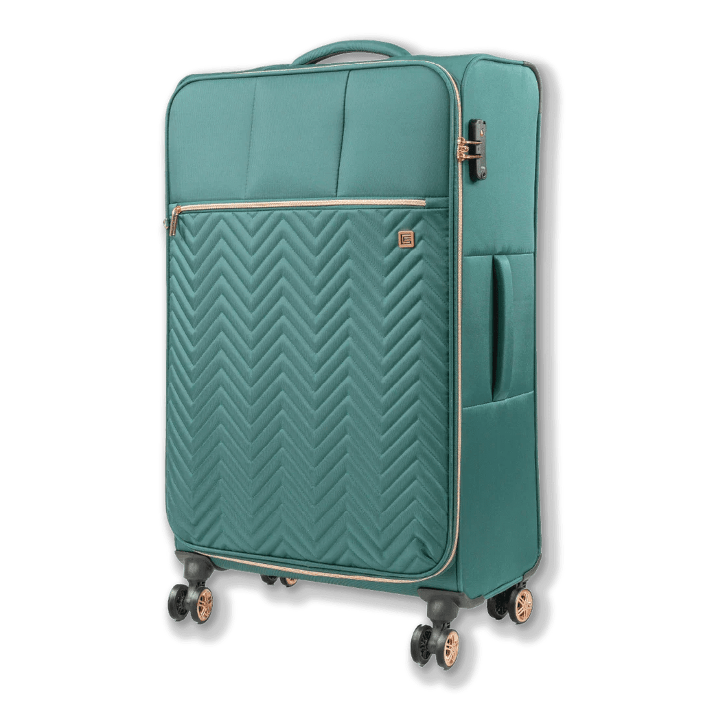 Biella 79cm Black Large Suitcase - Bags For All