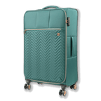 Biella 79cm Black Large Suitcase - Bags For All