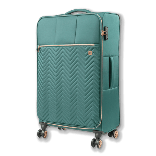 Biella 79cm Black Large Suitcase - Bags For All
