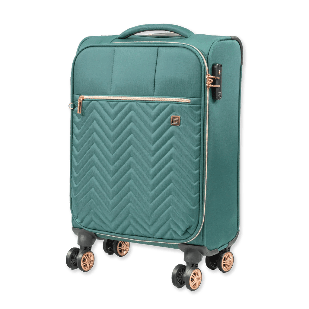 Biella 55cm Black Small Suitcase - Bags For All