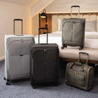 Omis 43cm Black Extra Small Suitcase - Bags For All