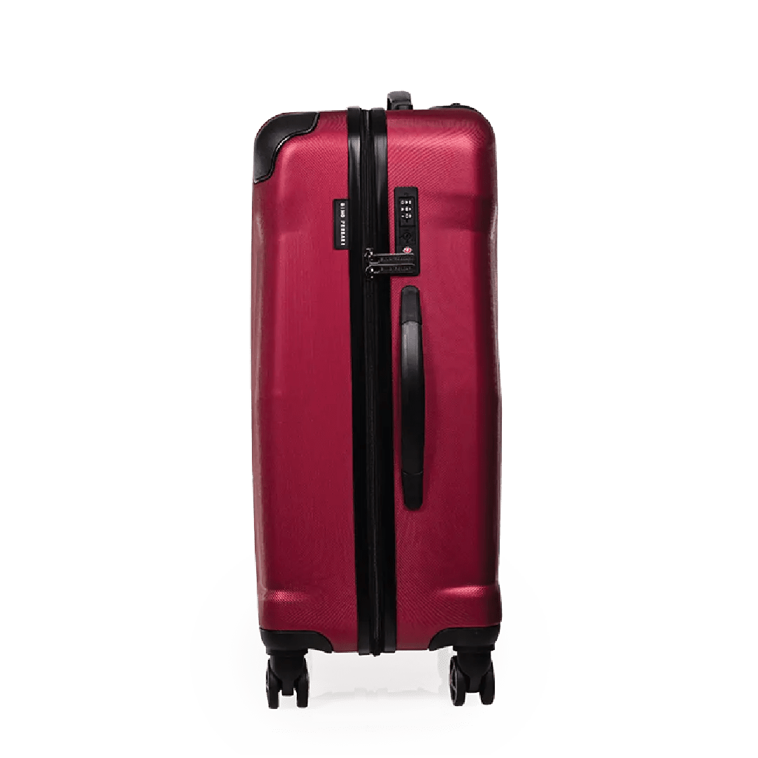 Quasar 59cm Grey Medium Suitcase - Bags For All