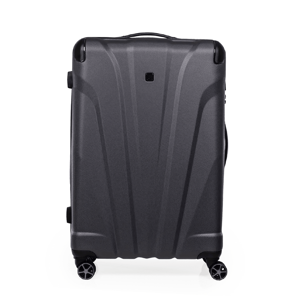 Quasar 69cm Grey Large Suitcase - Bags For All