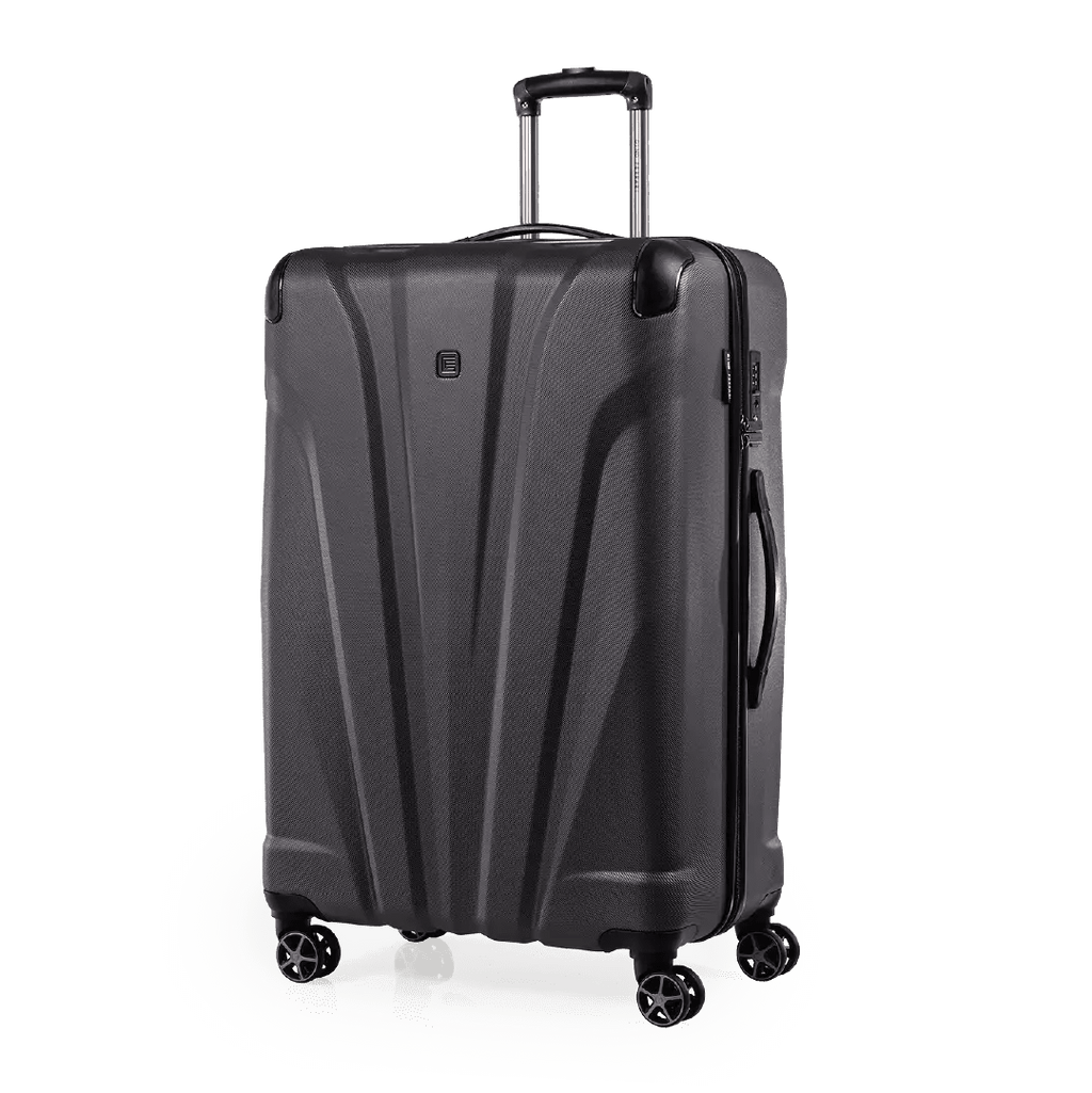 Quasar 69cm Grey Large Suitcase - Bags For All