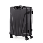 Quasar 59cm Grey Medium Suitcase - Bags For All