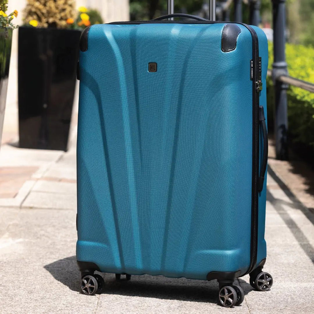 Quasar 69cm Grey Large Suitcase - Bags For All