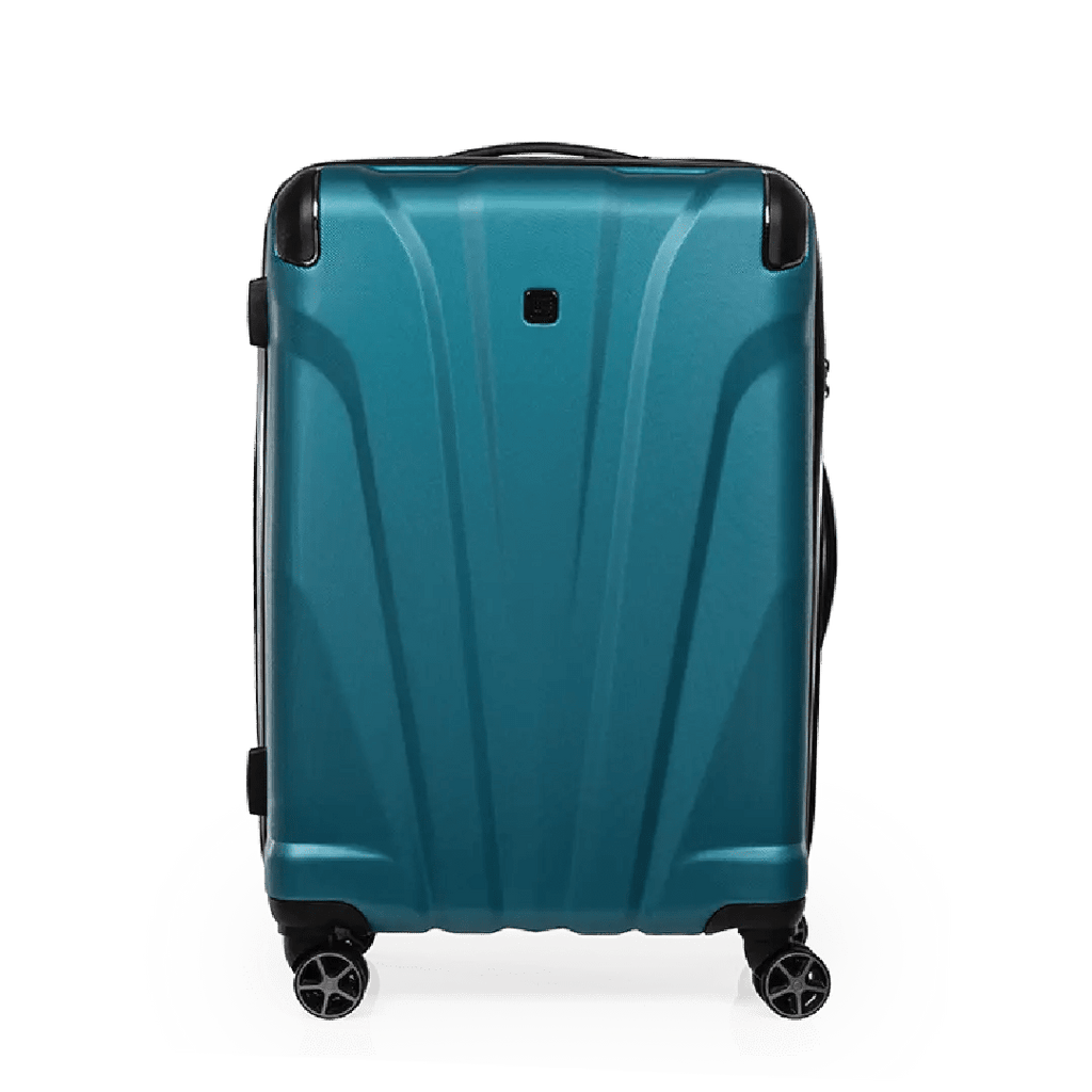 Quasar 59cm Grey Medium Suitcase - Bags For All