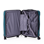 Quasar 59cm Grey Medium Suitcase - Bags For All
