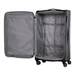 Omis 79cm Black Large Suitcase - Bags For All