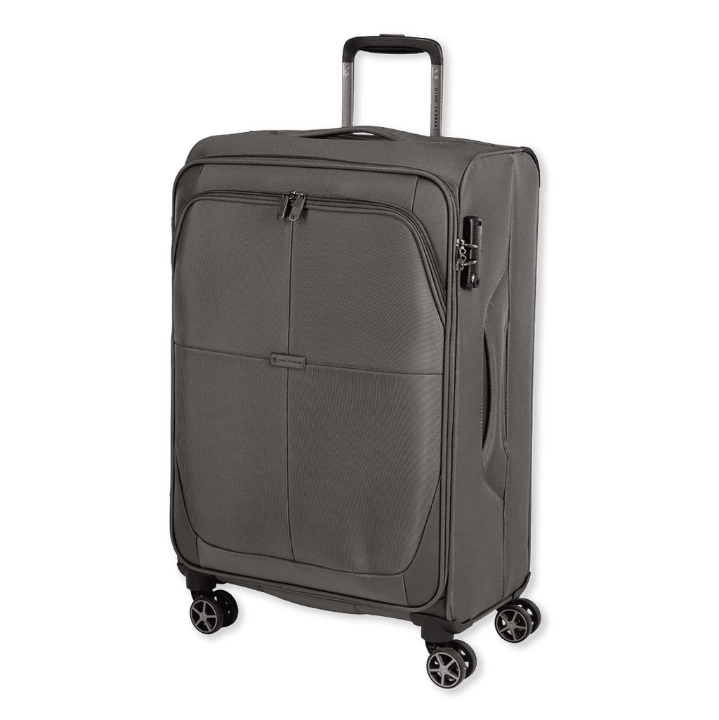 Omis 67cm Black Medium Suitcase - Bags For All