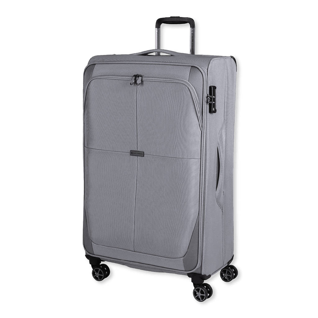 Omis 79cm Black Large Suitcase - Bags For All