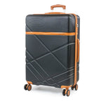Eton 76cm Black Large Suitcase - Bags For All