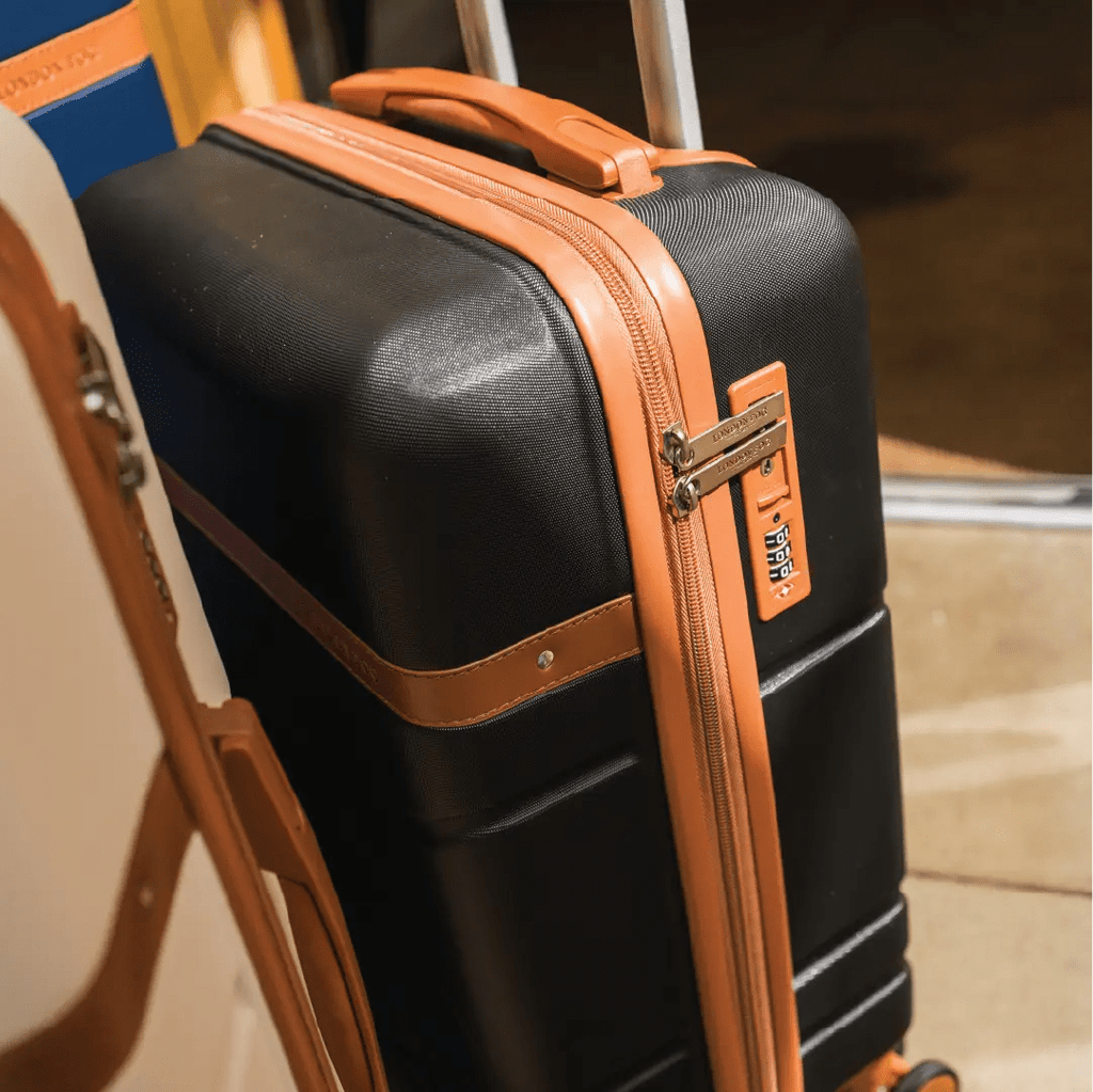 Eton 76cm Black Large Suitcase - Bags For All