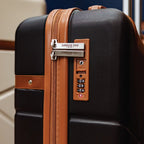 Eton 56cm Black Small Suitcase - Bags For All