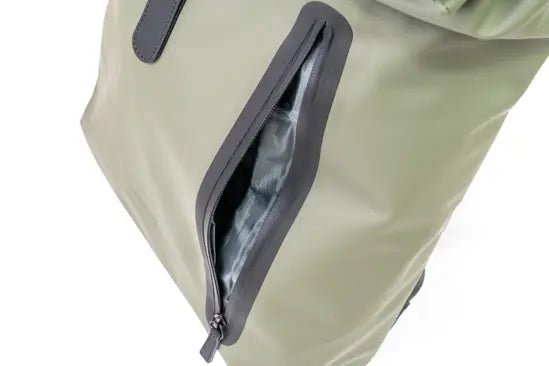 Roll-Top Weatherproof School Laptop Backpack 13.5L Office Bag Durable Rucksack
