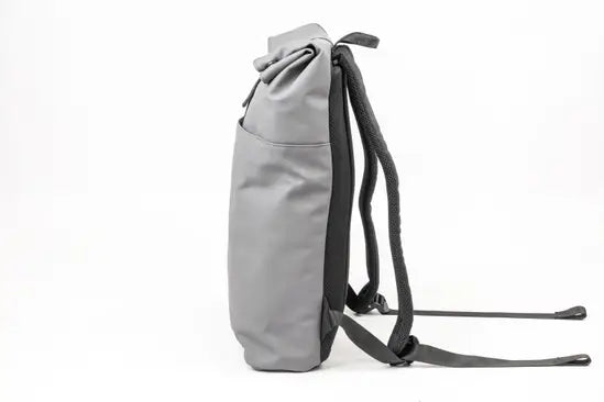 Roll-Top Weatherproof School Laptop Backpack 13.5L Office Bag Durable Rucksack