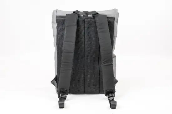 Roll-Top Weatherproof School Laptop Backpack 13.5L Office Bag Durable Rucksack