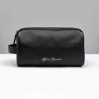 Tan Leather Wash Bag - Bags For All