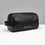 Tan Leather Wash Bag - Bags For All