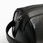 Tan Leather Wash Bag - Bags For All